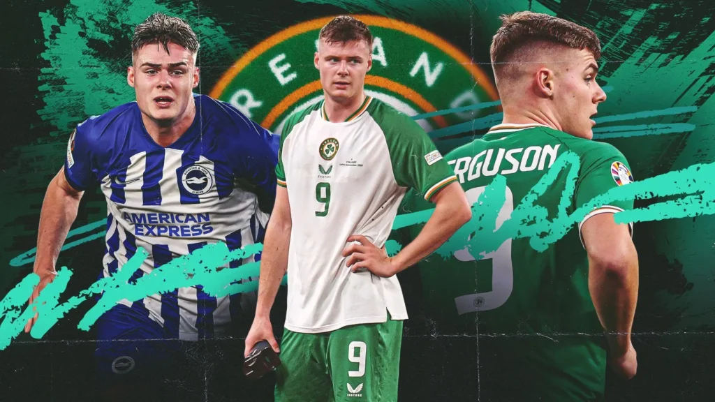 Evan Ferguson with Ireland football connection and family background - Evan Ferguson Family
