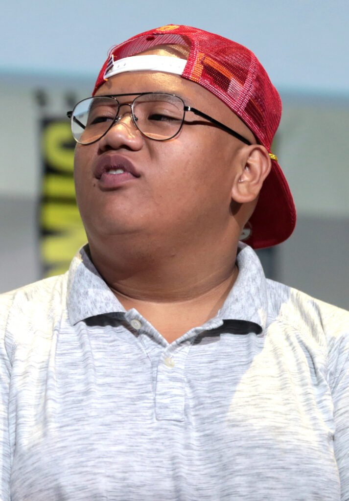Jacob Batalon speaking at San Diego Comic-Con in 2016